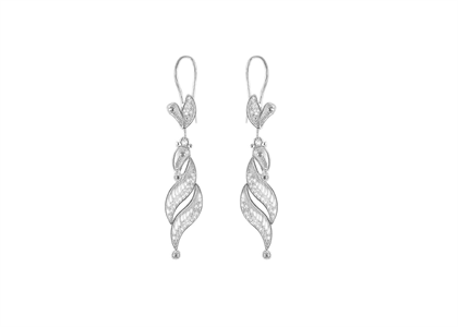 Rhodium Plated | Fashion Earrings